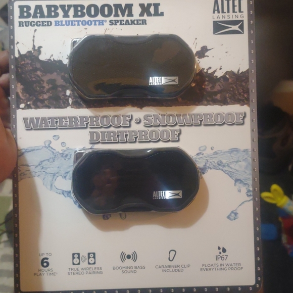 Altec Lansing Other - BabyBoom XL Rugged Bluetooth Speaker